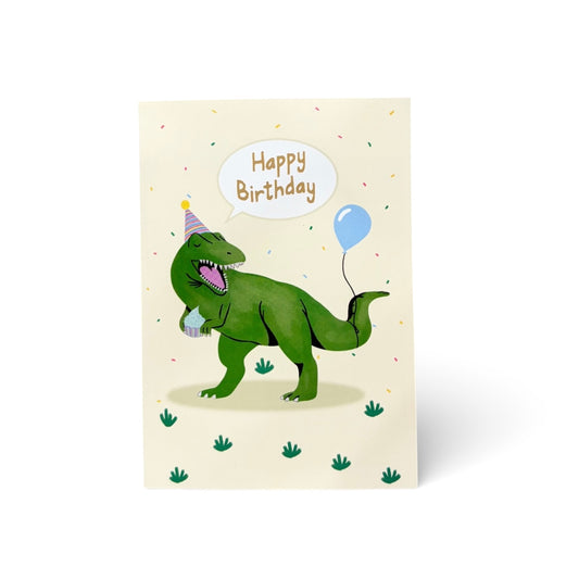 Birthday Dino Greeting Card
