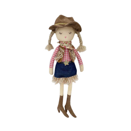 Cowgirl Clementine Plush Doll