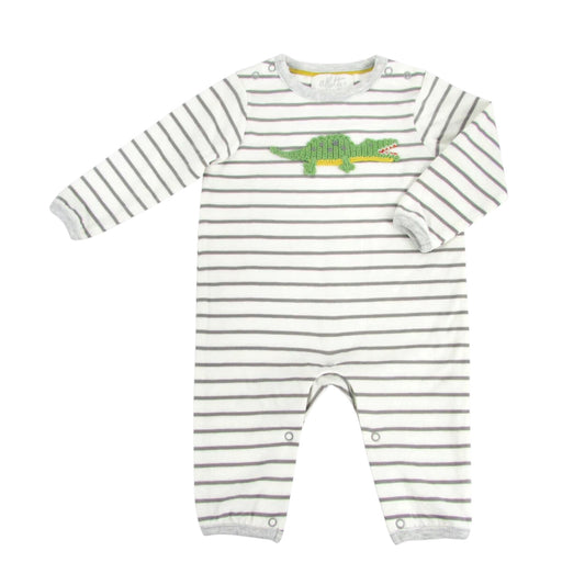 Cleo The Crocodile Striped Romper