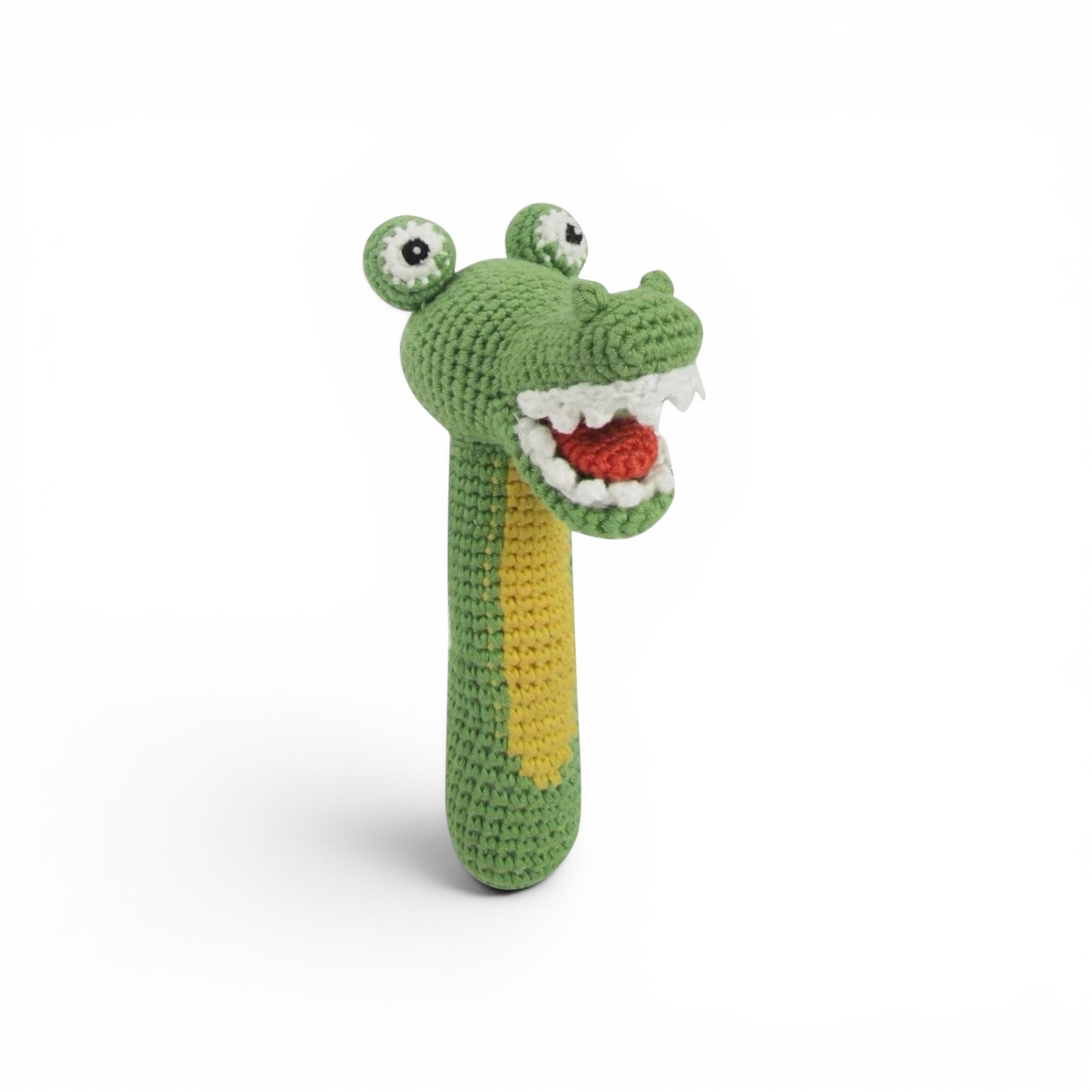 Cleo The Crocodile Rattle Stick