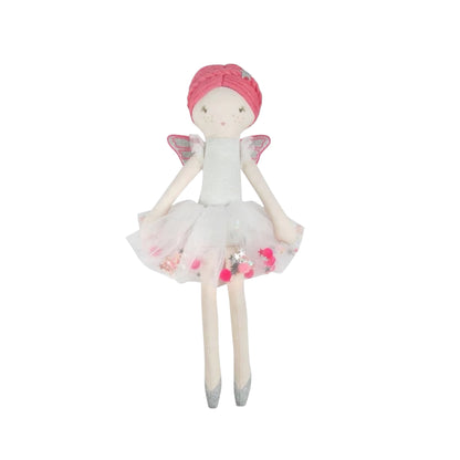 Neon Fairy Linen Doll