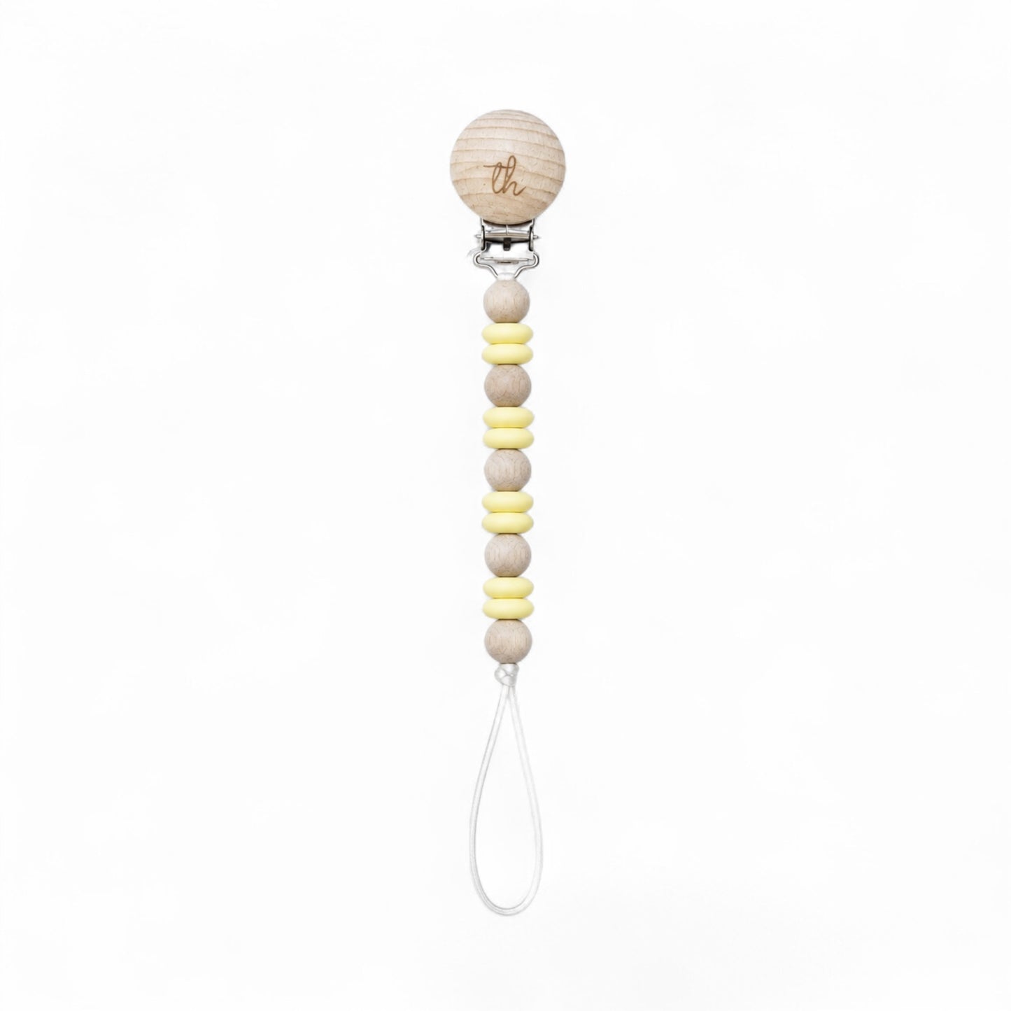 Butter Yellow Ori Pacifier Clip