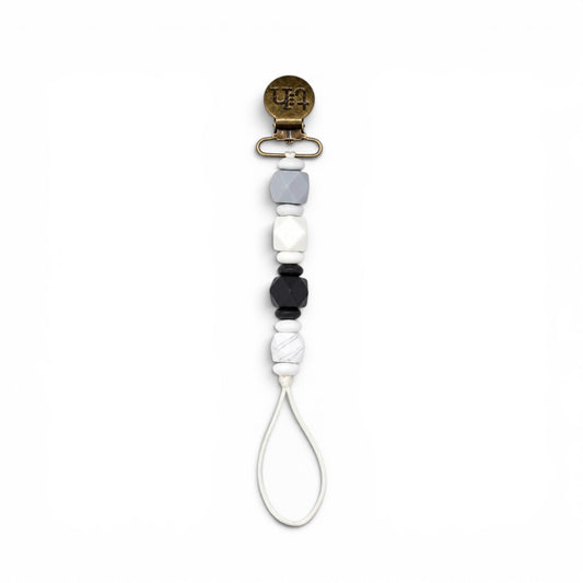 Marble Petite Jewel Pacifier Clip