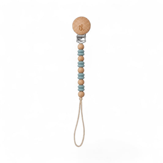Sea Foam Ori Pacifier Clip
