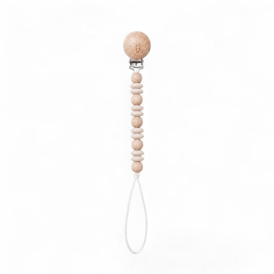 Navajo Beige Ori Pacifier Clip