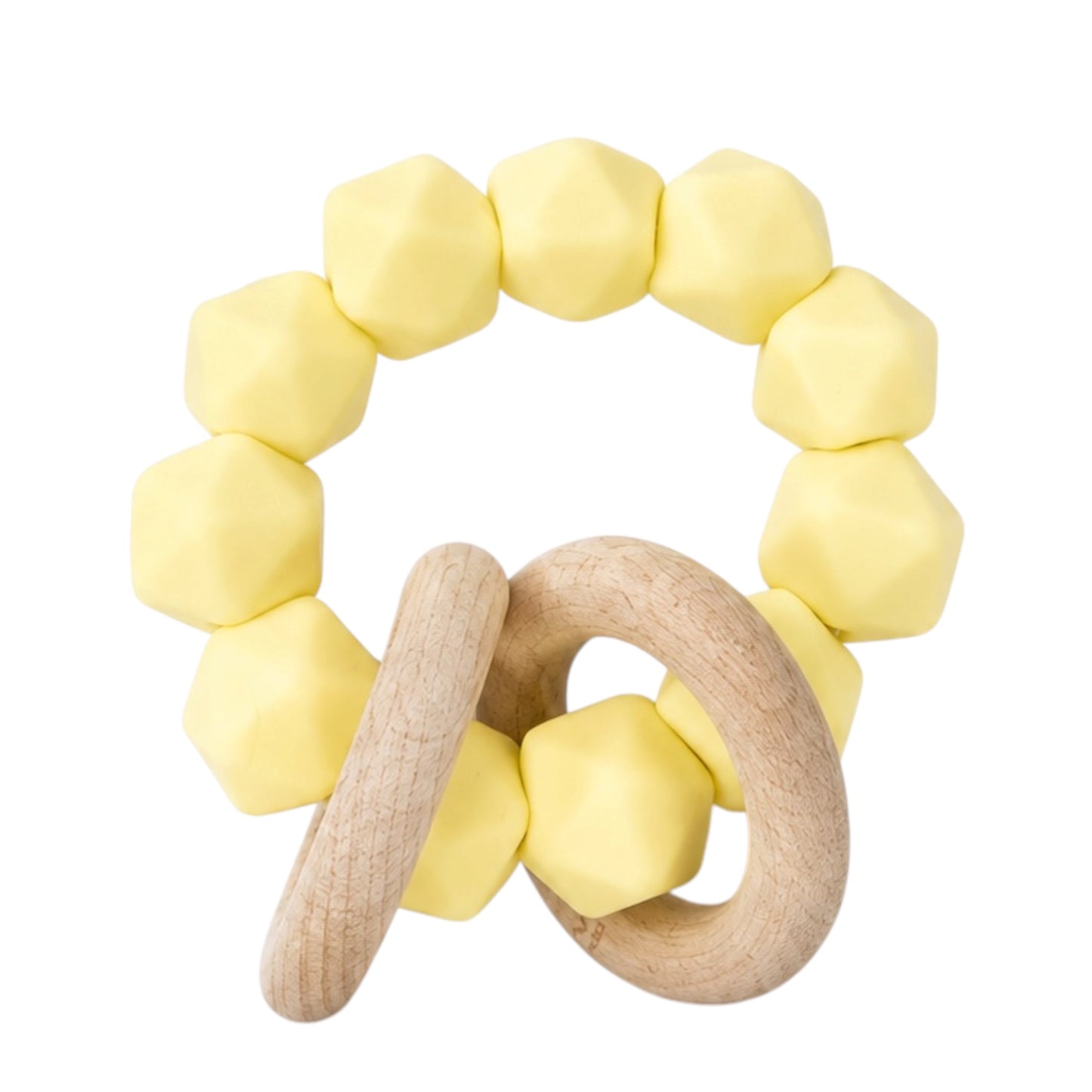 Butter Yellow Abby Rattle Toy