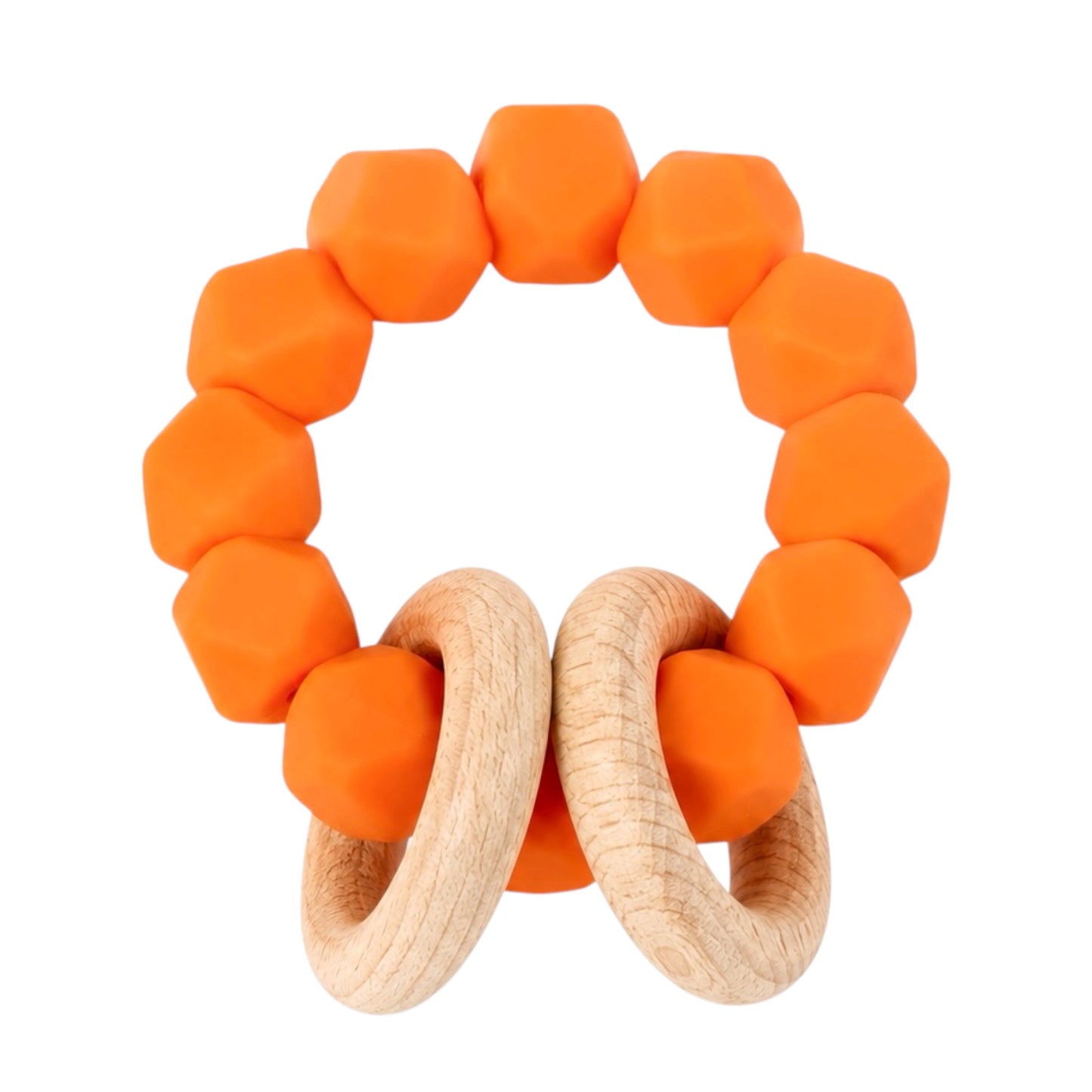 Orange Peel Abby Rattle Toy