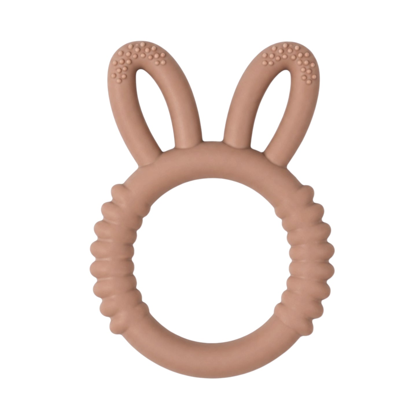 Fawn Bunny Silicone Teether