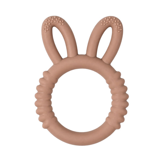 Fawn Bunny Silicone Teether