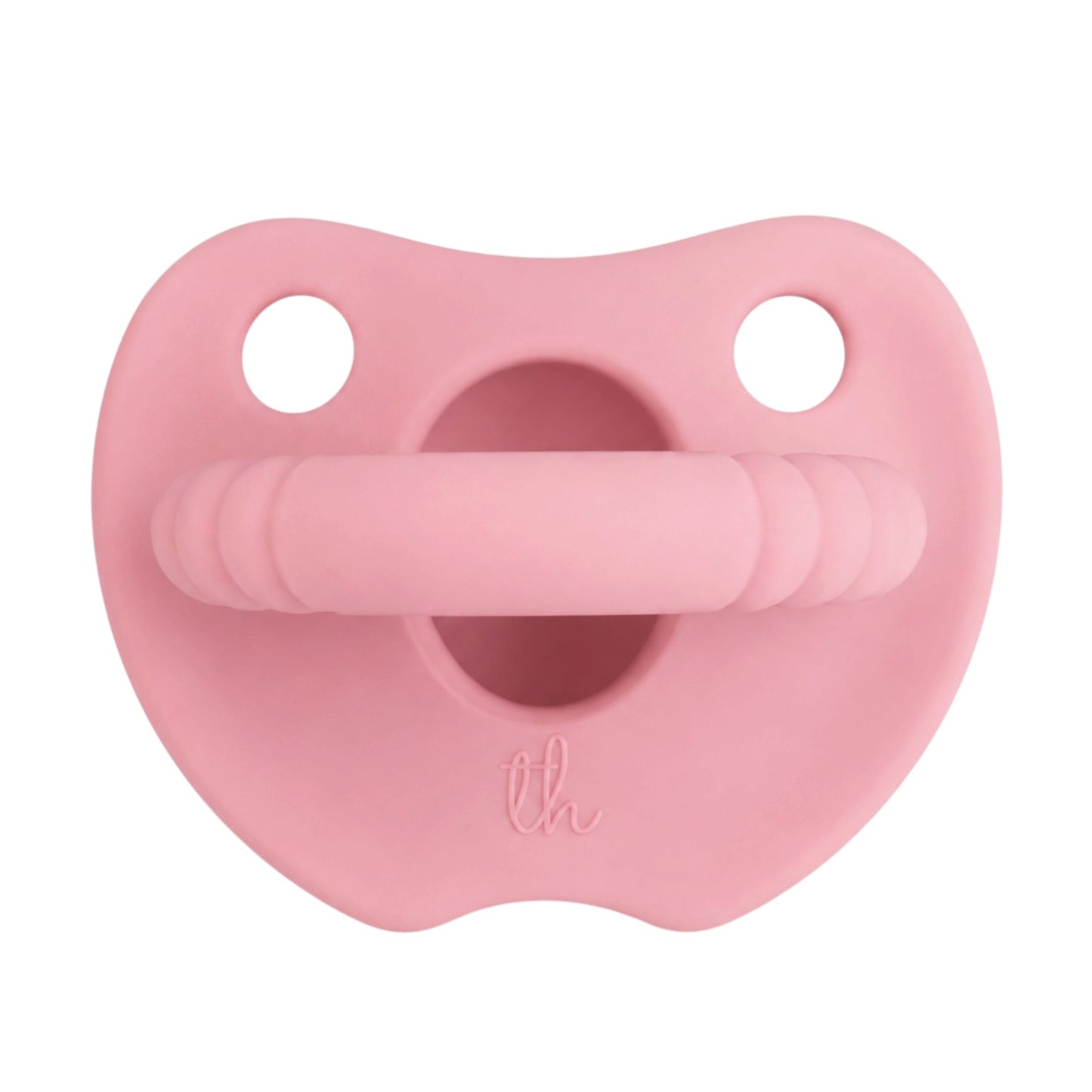 Blush Flat Silicone Soother
