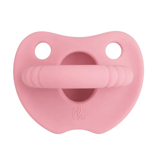 Blush Flat Silicone Soother