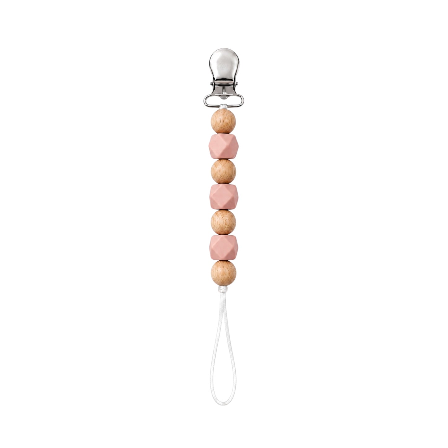 Rose Dawn Maya Pacifier Clip