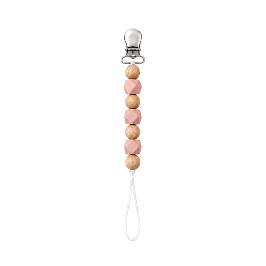 Rose Dawn Maya Pacifier Clip