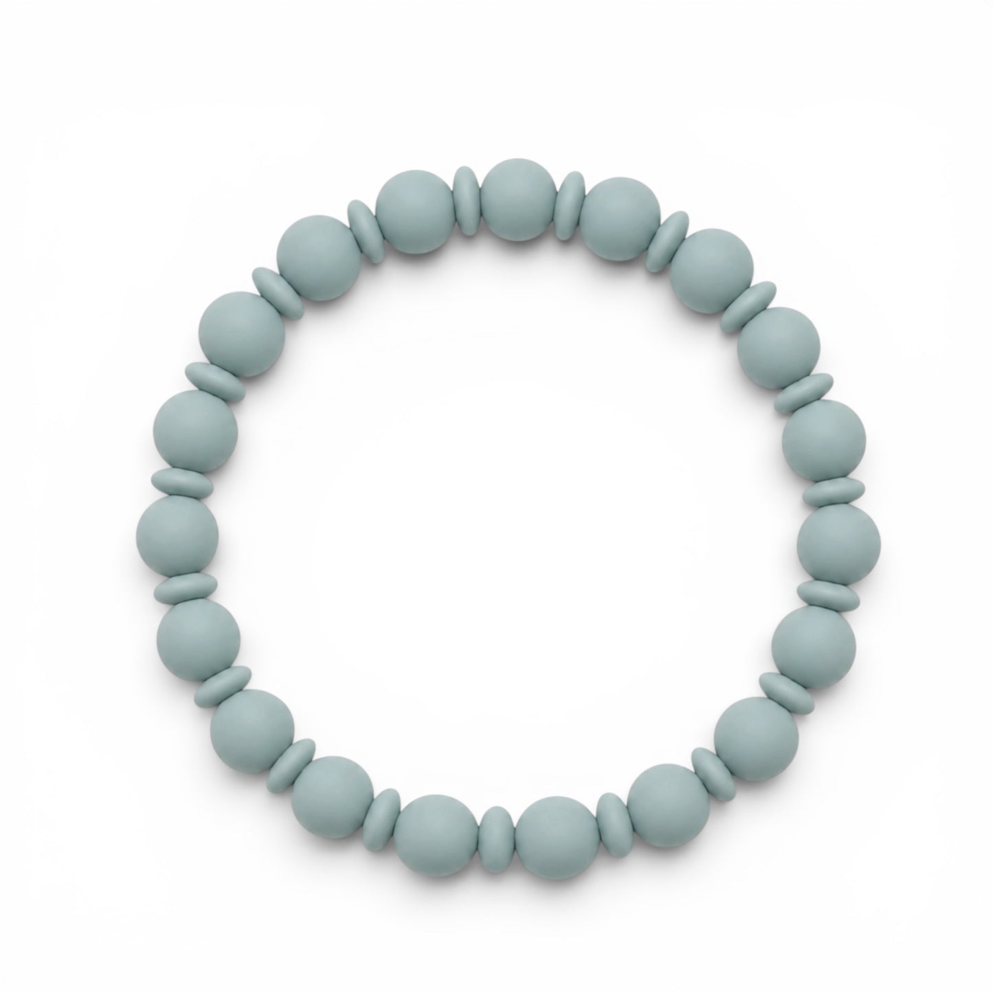 Sea Foam Silicone Teething Ring Toy