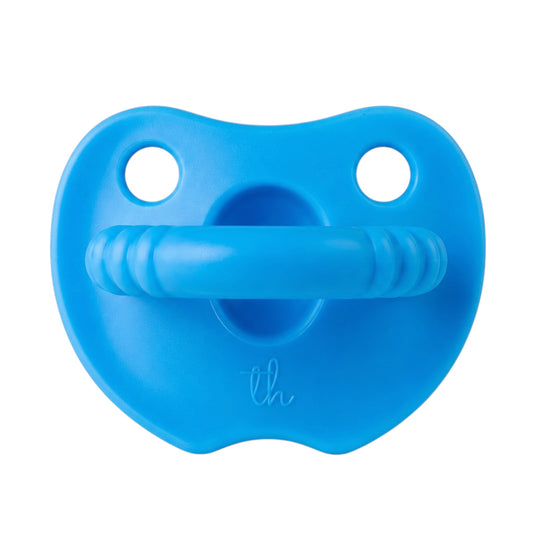 Sky Blue Flat Silicone Soother