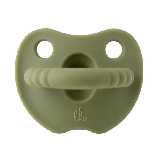 Army Green Flat Silicone Soother