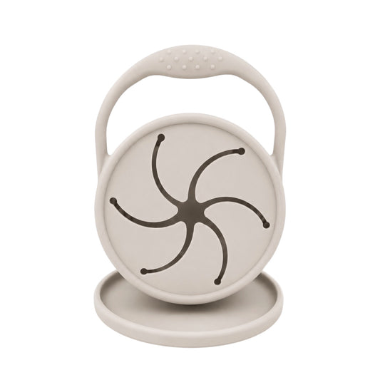 Taupe Silicone Snack Cup