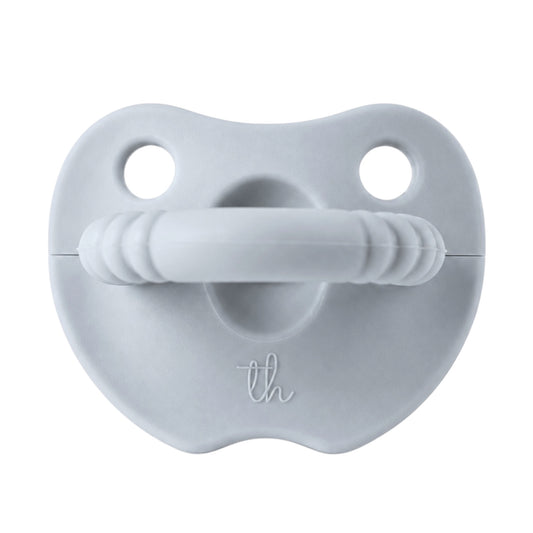 Light Gray Flat Silicone Soother