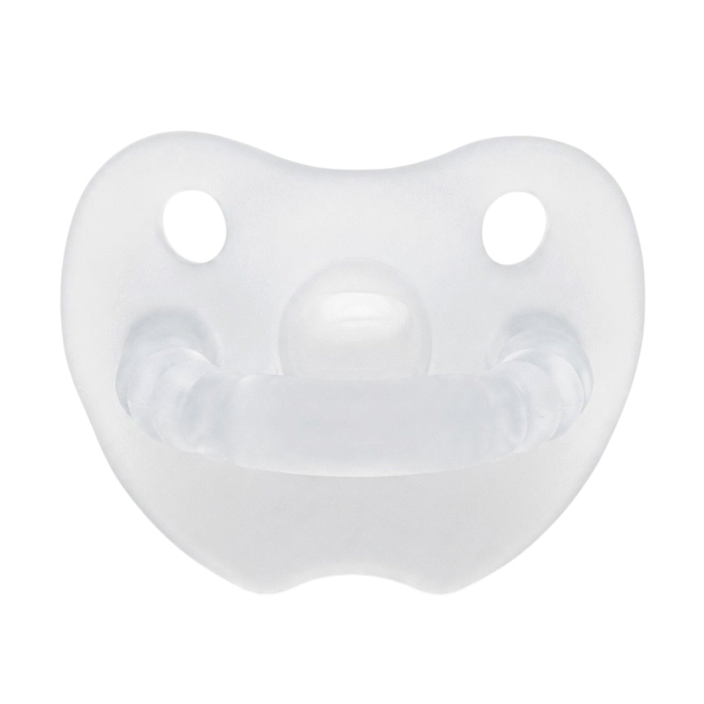 Clear Flat Silicone Soother