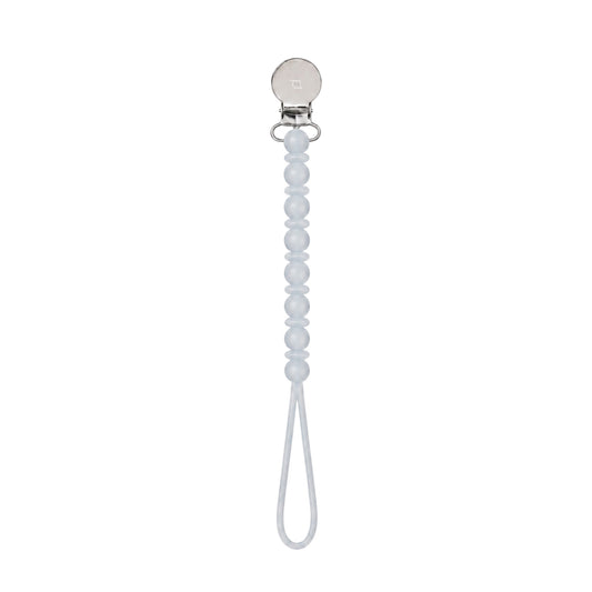 Clear Le Crew Petite Pacifier Clip