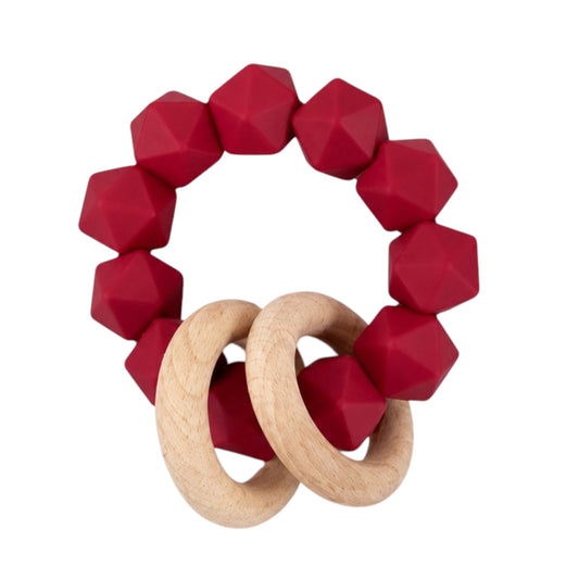Crimson Abby Rattle Toy