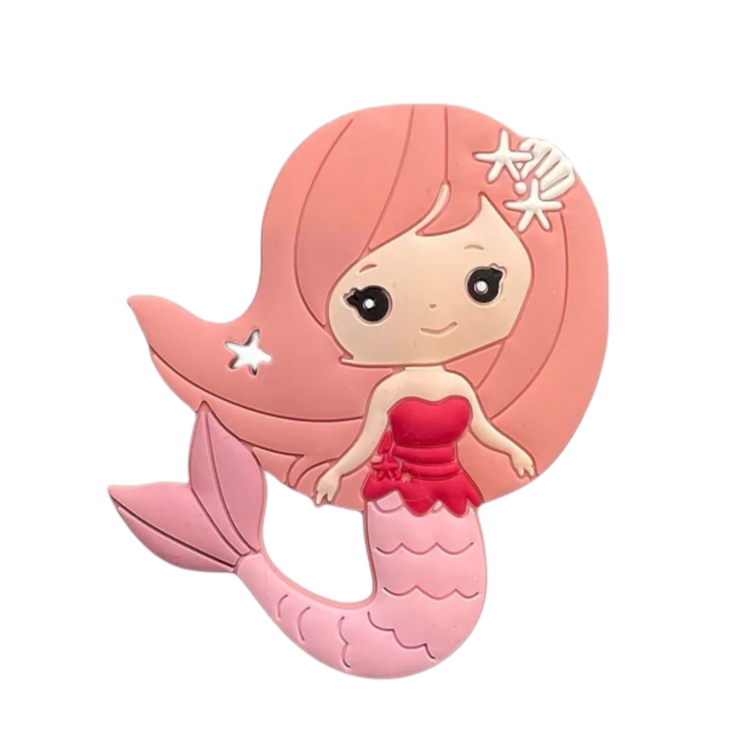 Pink Mermaid Teether