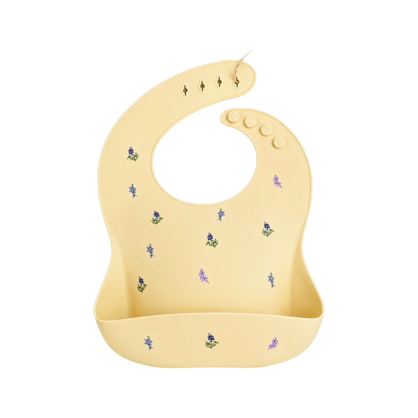 Blue Bonnet Silicon Bib