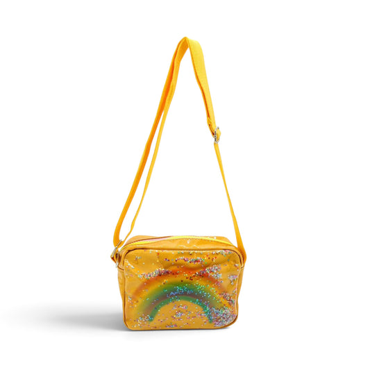 Yellow Rainbow Mini Crossbody Bag