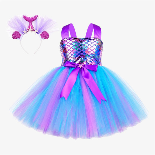 Mermaid Tutu with Headband