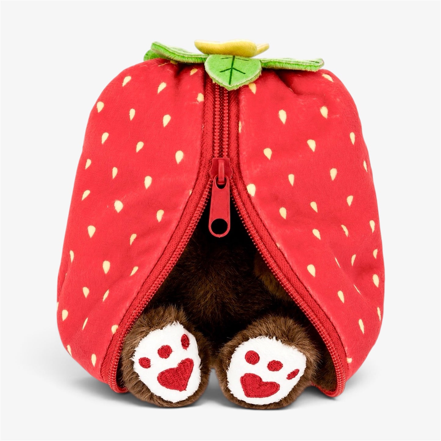 Strawberry Hide & Seek Bunny Plush Toy