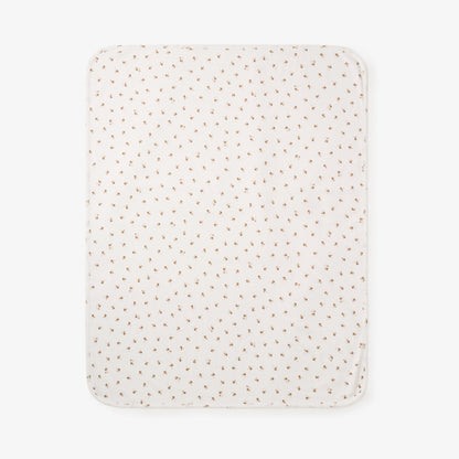 Forest Forager Organic Cotton Pointelle Baby Blanket