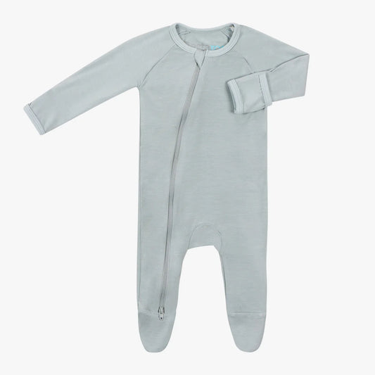 Dusty Blue Footie