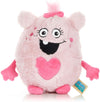 Snuggle Monster Hide & Seek Book and Plush Pink Set