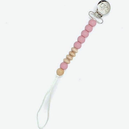 Blush Le Crew Petite Pacifier Clip