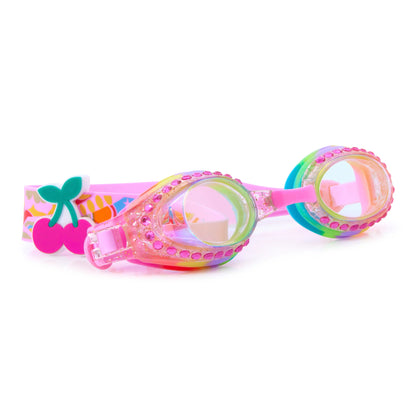 Rainbow Swirl Glitter Goggles