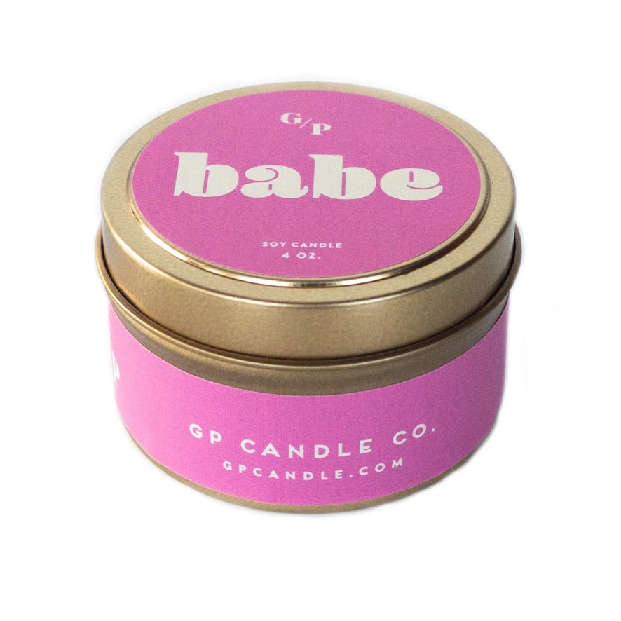 Babe Candle Tin