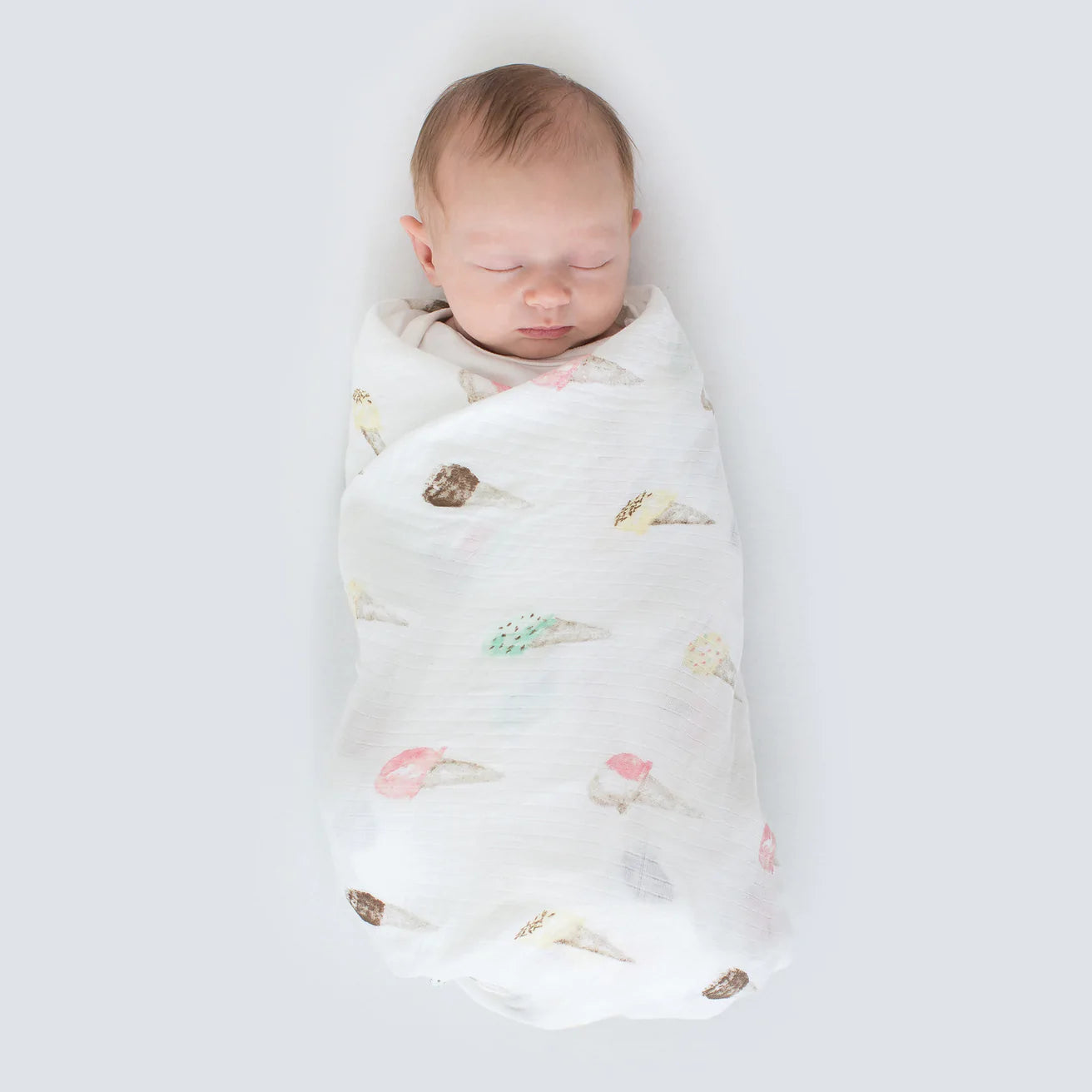 Ice Cream Muslin Swaddle