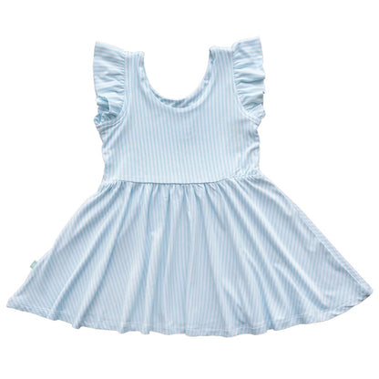 Seersucker Twirl Dress