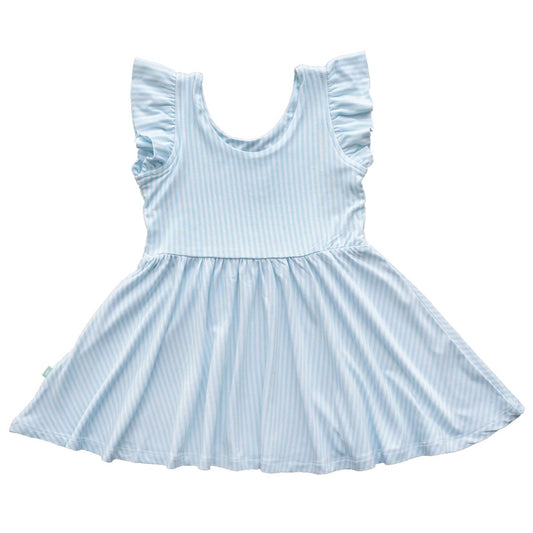 Seersucker Twirl Dress