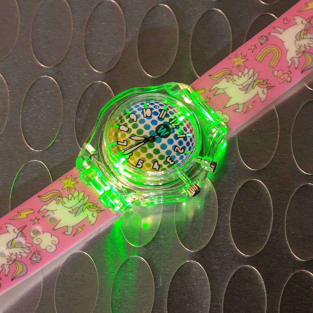 Unicorn World Glow Light Up Watch