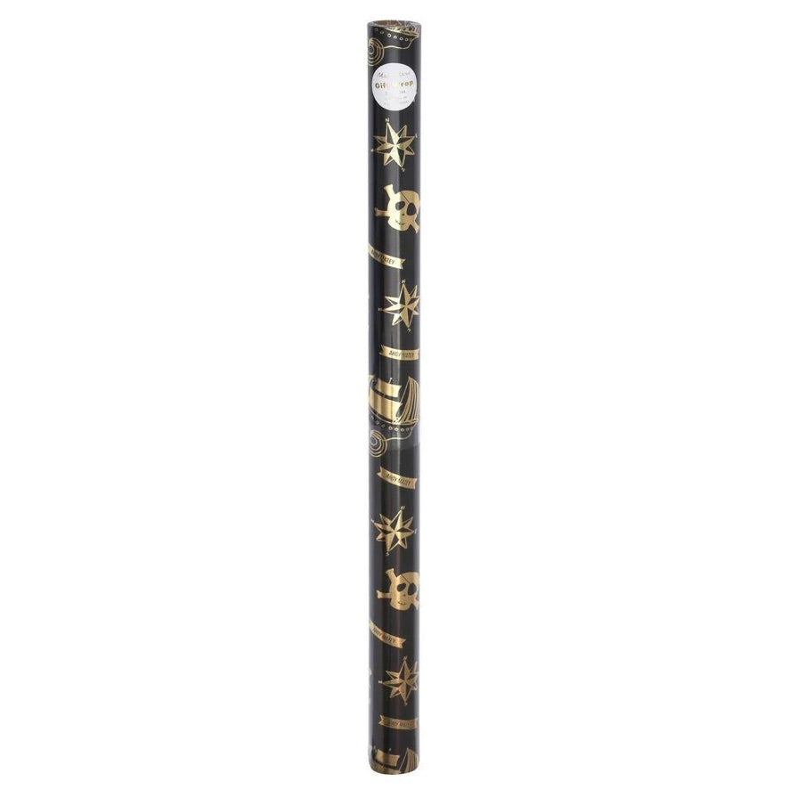 Pirate Gift Wrap Roll
