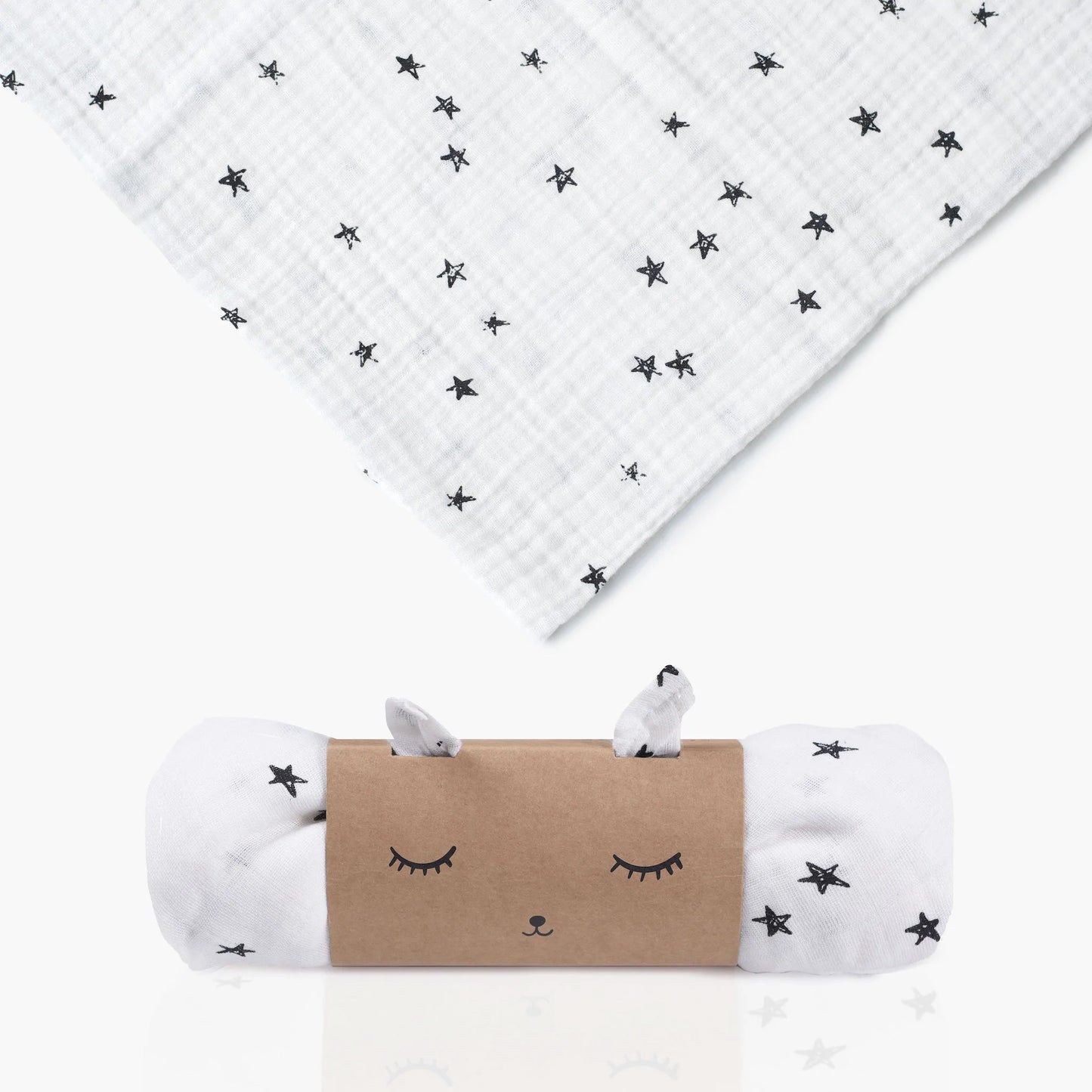 Stars Organic Muslin Swaddle