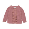 Ruffle Blush Cardigan