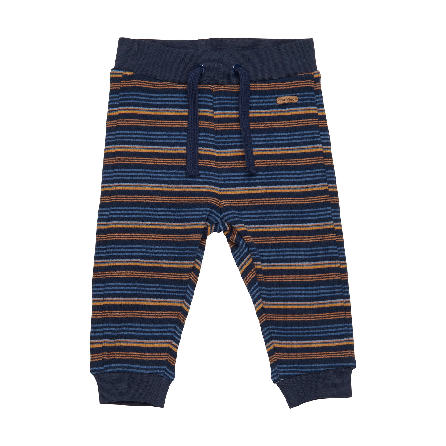 Navy Striped Pants