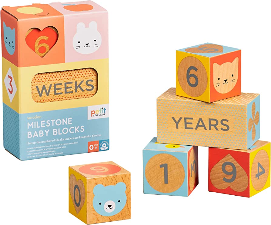 Milestone Wooden Blocks