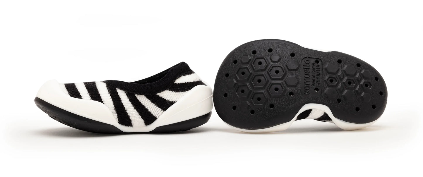 Black Striped Shoes