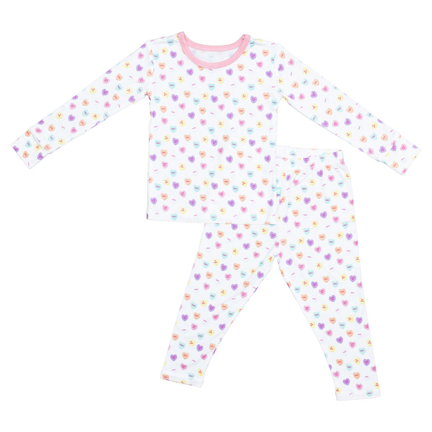 Candy Hearts Pajama Set