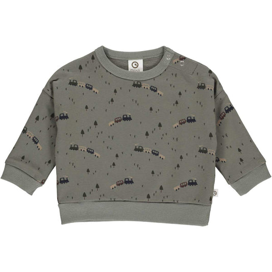 Evergreen Train Sweatshirt