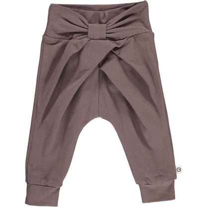 Brown Bow Pants