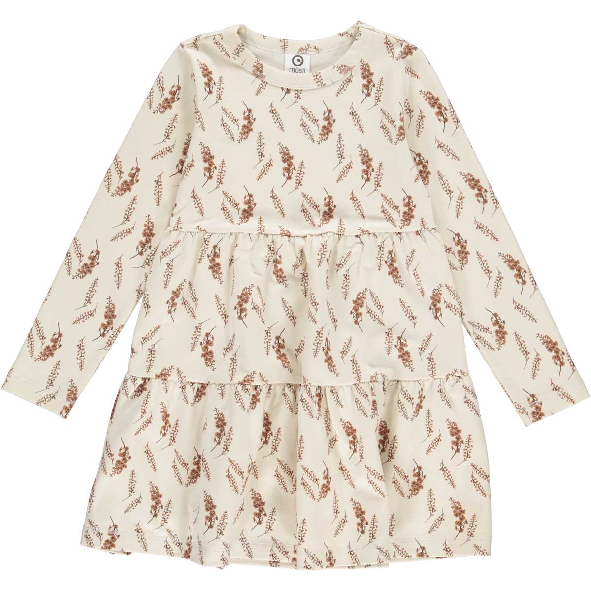 Cream Floral Dress